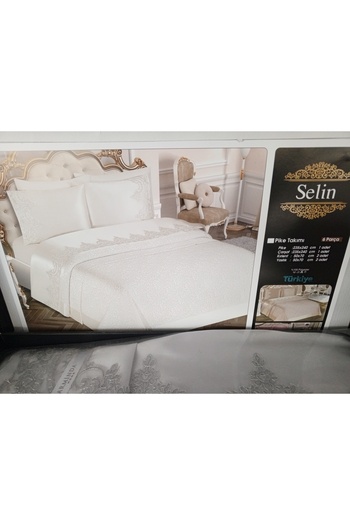 Selin 6 Pcs Luxury French Cuffed Bridal Pike Suit