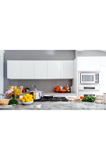 TİMELLA Beyaz Lake Mutfak Dolabı Kaplama Folyosu 30 Cm X 500 Cm
