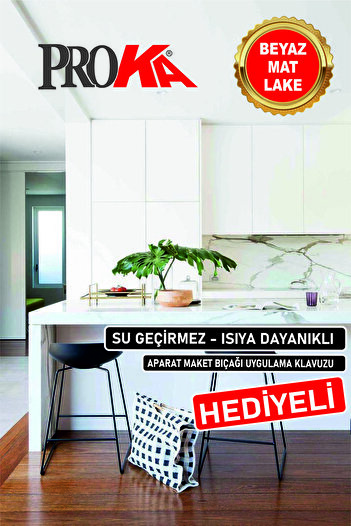 wolf-fol Dolap Kaplama Folyosu Mat Beyaz 61cmx10 Kendinden Yapışkanlı