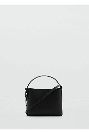 MANGO Woman Mini-Shopper-Tasche mit Schnallendetail