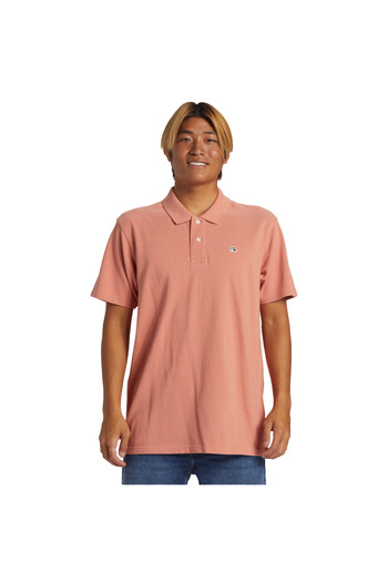 Quiksilver Ανδρικό κόκκινο μπλουζάκι πόλο Dna ΑΝΔΡΙΚΟ ΜΠΛΟΥΖΑ ΠΟΛΟ AQYKT03119