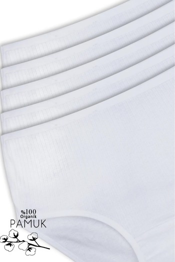 NARIYA High Waist Wide Panties - 5-Piece 100% Cotton Large Size Comfortable Sweat-Absorbent Bato Laundry