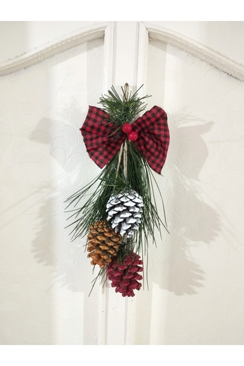 bayram taşcıoğlu home desing Special Design New Year's Concept Gift Cone Kokina Garlant Door Wall Ornament