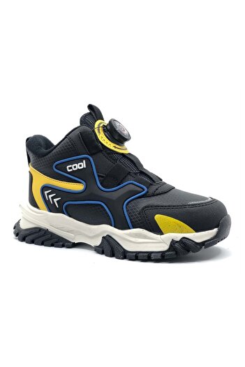 Kids Club Shoes Cool Torr Akıllı Bağcık Ortopedik Çocuk Bot SARI