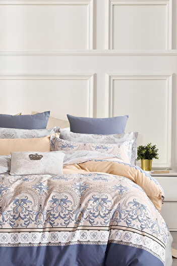 Always Elastic Double Sided Duvet Cover Set - Sheet and Quilt
