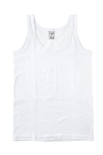 Tutku Boy's White 4-Piece Tank Top Pack - ELF568TUT0124CCM4