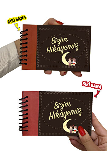 PAKLON One for You One for Me 2Pcs Pocket Size Lunar Light Dear Memory Book