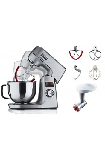 Espressions Robot bucatarie MixMasterCombo, 1200W,inox 4,5L, tocat carne, 12 viteze,LCD