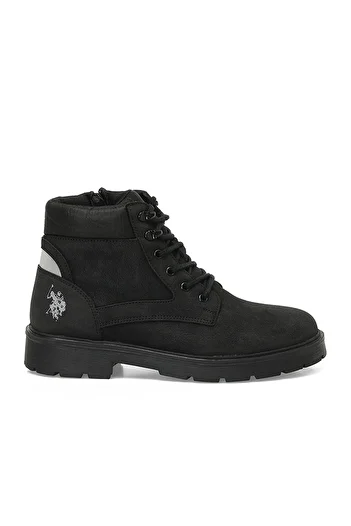 U.S. Polo Assn. Πόλο Ασν. Ανδρικές μαύρες μπότες Forrest
