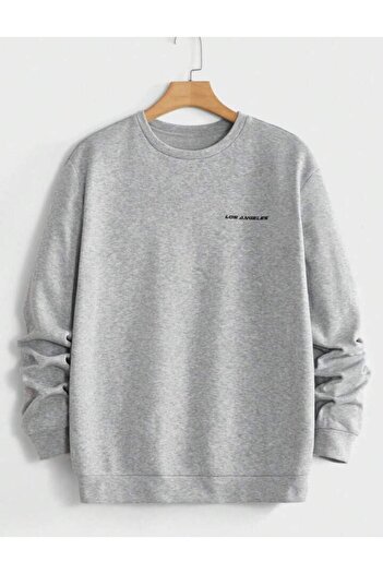 New Shine Унісекс 2ip Шардон БАННІ з принтом Sax Oversize Sweatshirt