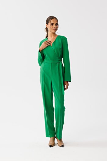 Stylove Jumpsuit with a waist tie