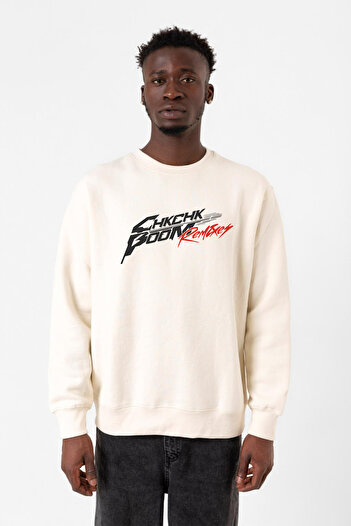 Tshirthane Світшот Stray Kids Chk Chk Boom Ekru Erkek 2ip