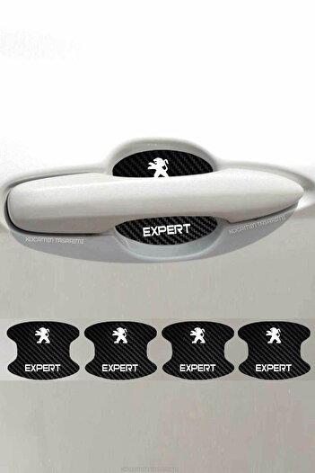 Kocamın Tasarımı Peugeot Expert Model - 4-Piece Carbon Foil Set, Special Lettering