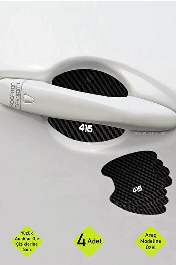 Kocamın Tasarımı For Rover 416 Model - Carbon Door, Anti-Scratch Inside and Fashionable Design Foil Set
