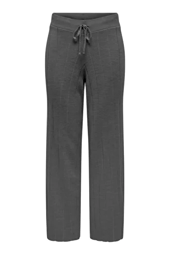 ONLY Onltess Mw Pant Knt Dark Gray 15327675