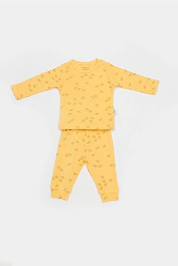 BabyCosy Bebek 3’lü Takım (PANTOLON, UZUN KOL T-SHİRT, ŞAPKA), Bebek Ve Yenidoğan Serisi - Csym25502