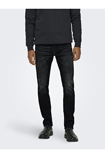 Only & Sons Slim Fit Jeans ONSLOOM Niedrige Taille Slim Fit Jeans