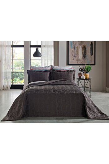 Bellona Neva Double Bedspread, 250x255cm, Anthracite Color