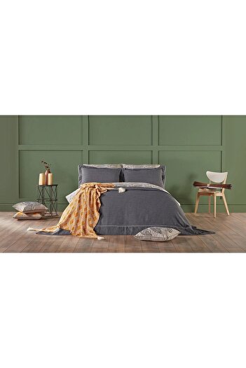 Bellona Parma Double Bedspread, 260x270cm, Gray Color