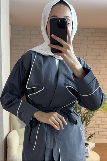 DPARİS Belted Trench Coat