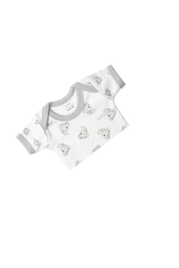 KidZee Koala Patterned Baby Bodysuit