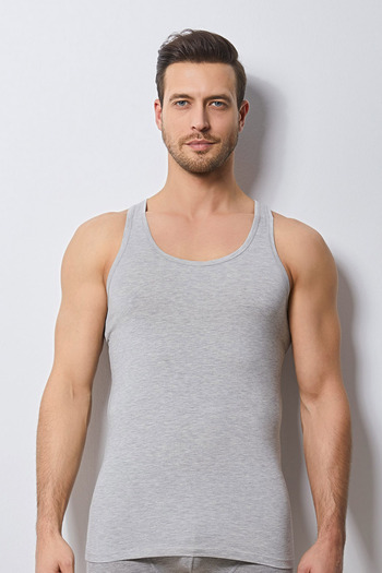 Svm Men's Halter Collar Modal Athlete