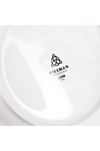 Fissman 4-Piece Plates Lyon 27cm Porcelain