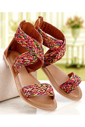 Pine kids Ethnic Footwear - Multicolour