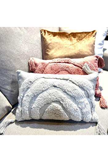 Homelux Decorative pillow Matilda, 30x50 cm, cotton, white
