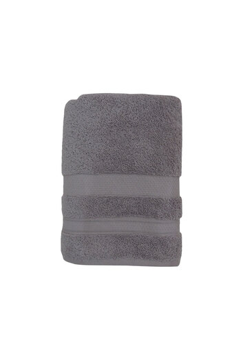 Homelux Home Cotton Towel, 570 G, 70x130 Cm, Grey