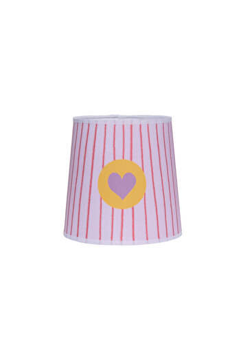 itsybitsy Heart Patterned Children's and Baby's Room Sconce Head - Qitty of Queen Series