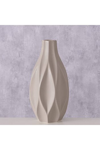 Homelux Vaze Decorative Avantika, 30x16 Cm, Ceramica, Bej