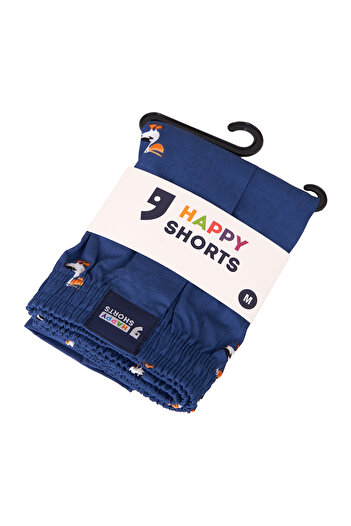 Happy Shorts Herren Web-Boxershorts – Amerikanische Boxershorts