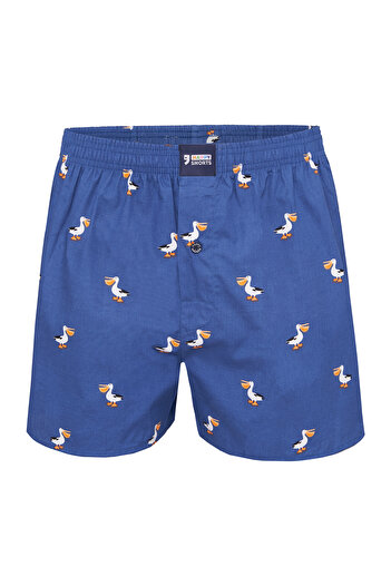 Happy Shorts Herren Web-Boxershorts – Amerikanische Boxershorts