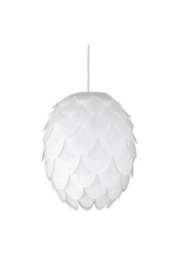 Homelux Choke Pendulum, D=30 Cm, H=36 Cm, 40 W, White, 1xe27