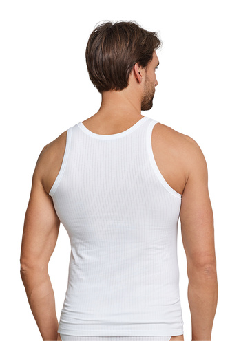 Schiesser Unterhemd 2er-Pack Authentic Unterhemd Unterzieh-Shirt Ärmellos Schulterfrei