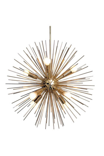 Homelux Chandelier, Blaze, 70x70x66 Cm, 12xe14, 40 W, Metal, Bronze