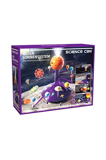 Micostore Stem Kit 3d Solar System With Projector And Voice Playback, Topbright