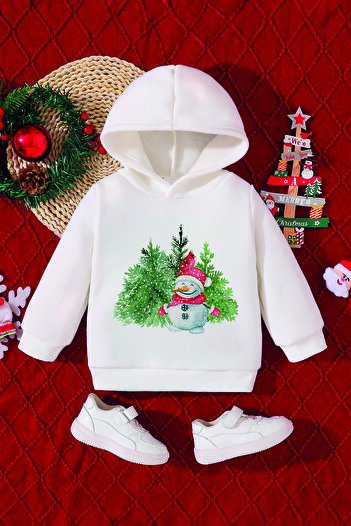 ADABEBEK Unisex Christmas Printed Man Model Baby Sweatshirt - 10133