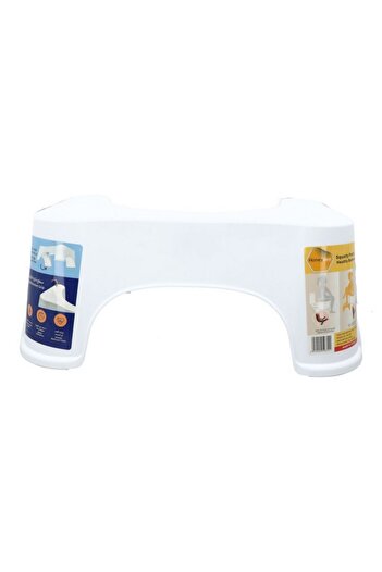 HONEYBEE Non-Slip Rubber Feet Slip Resistant Grip Toilet Stool