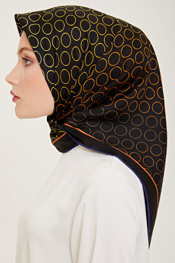 Armine Twill Belli̇ Pure Silk Scarf 4005D