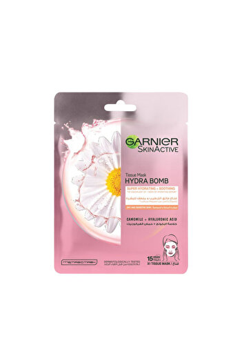 Garnier SkinActive Camomile Hydrating Face Tissue Mask for Dry and Sensitive skin 32g