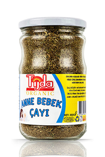 TİJDA Anne Sütü Artırıcı-Anne Bebek Çayı-350 GR.Rezene, Kimyon, Anason ,Gaz,,Uyku Düzeni, Öğütülmüş