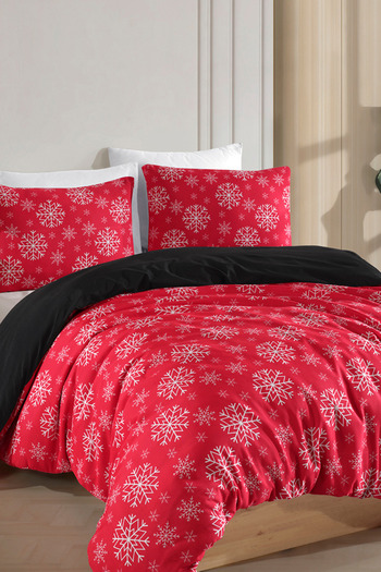 conzaliza Double Elastic Sheet Duvet Cover Set