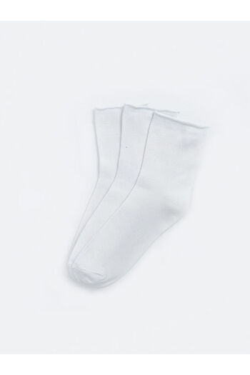 LC Waikiki Lcw Dream Ecru Women's Straight Socks 3 Pack