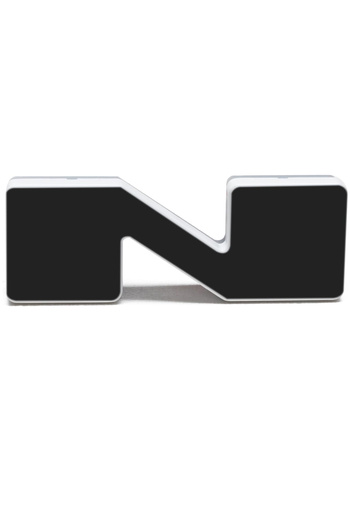 oracle Universal Illuminated LED Letter Badge - Matte White Surface - N - White LED