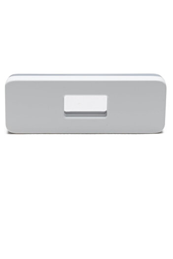 oracle Universal Illuminated LED Letter Badge - Matte White Surface - O - White LED