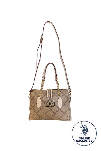U.S. Polo Assn. Us8099 Model Mink-Beige Women's Shoulder Bag - Online Exclusive