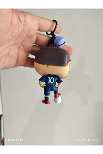 oyuncakçı savaş & europe shop Futbolcu Messi Efsane barcelona funko pop Figür Anahtarlık Büyük Boy 10 cm