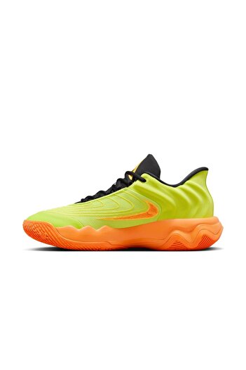 Nike Giannis Immortality 4 «Halloween» — унісекс помаранчево-жовті кросівки для баскетболу